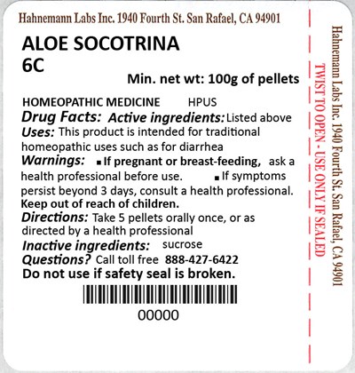 Aloe Socotrina 6c 100g (Aloe Socotrina 6c 100g)